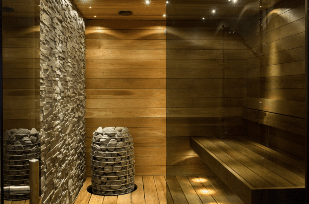 Luxury dry sauna