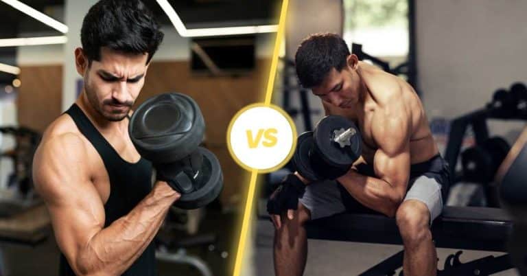 Concentration Curl vs Bicep Curl