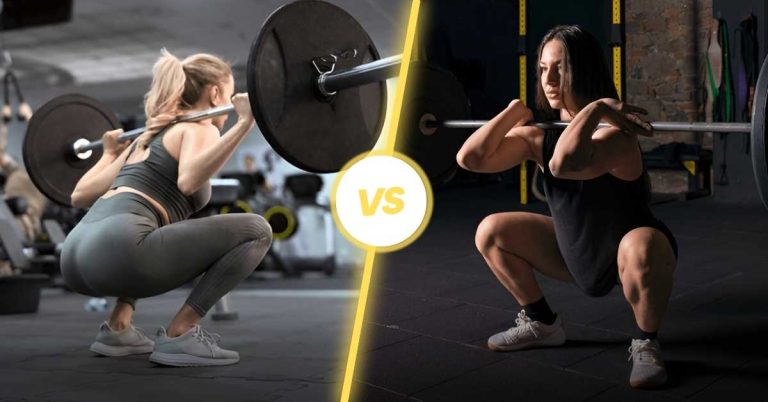 Back Squat vs. Front Squat