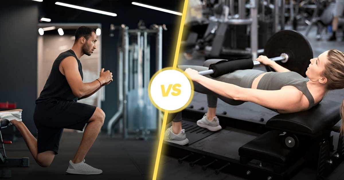 Bulgarian Split Squat vs. Hip Thrust