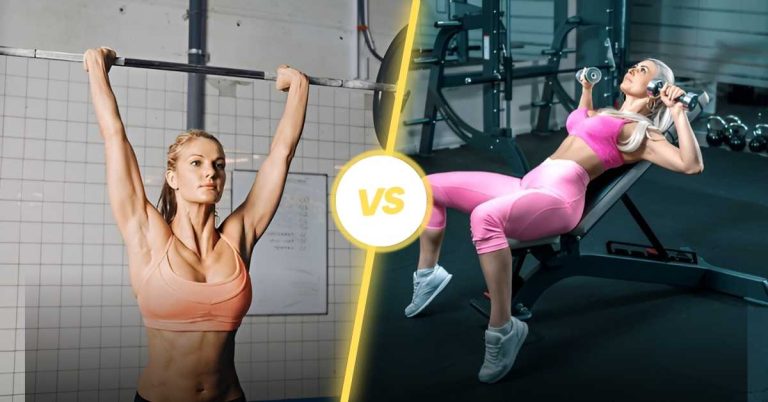 Overhead Press vs. Incline Bench Press