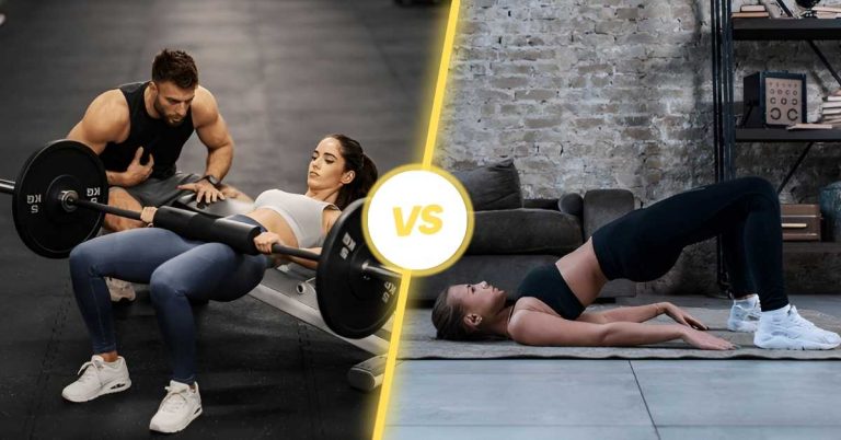 Glute Bridge vs. Hip Thrust