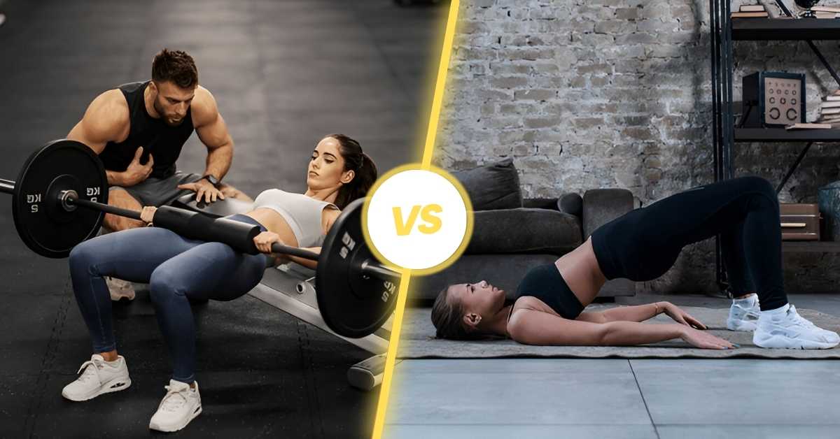 Glute Bridge vs. Hip Thrust