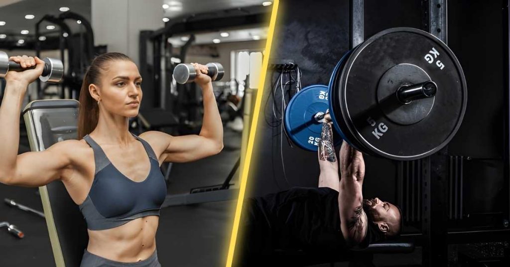 Key Differences Between Chest Press and Shoulder Press