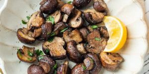 Air Fryer Mushrooms - Super Simple!
