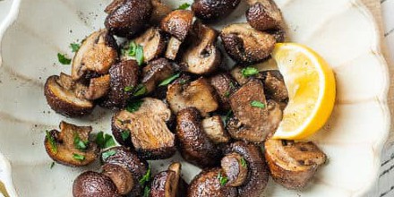 Air Fryer Mushrooms - Super Simple!