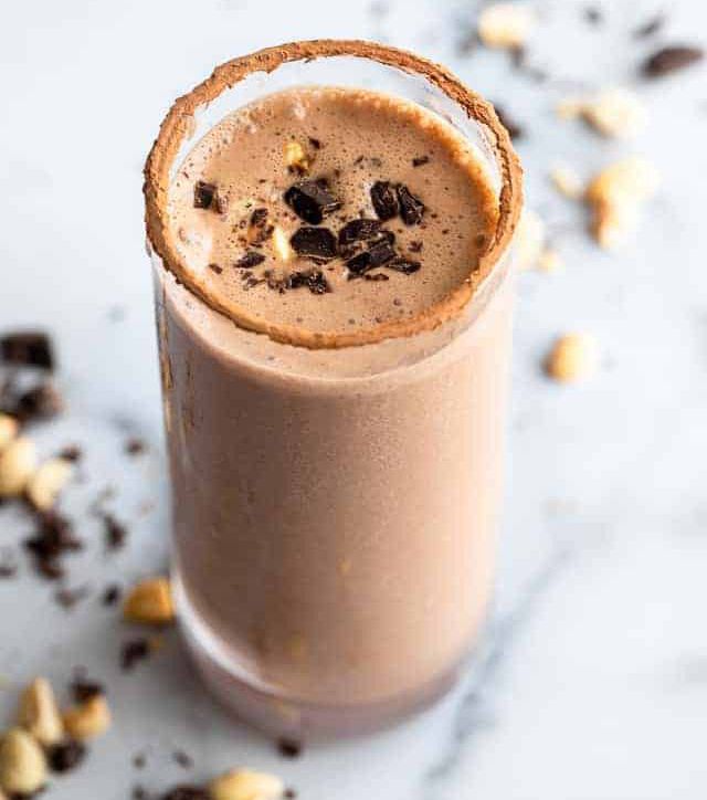 Chocolate Peanut Butter Protein Shake