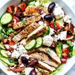 Greek Salad with Chicken