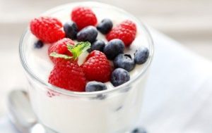 Greek Yogurt and Berries