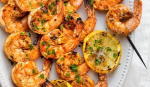 Grilled Shrimp with Italian Herbs & Cayenne Pepper