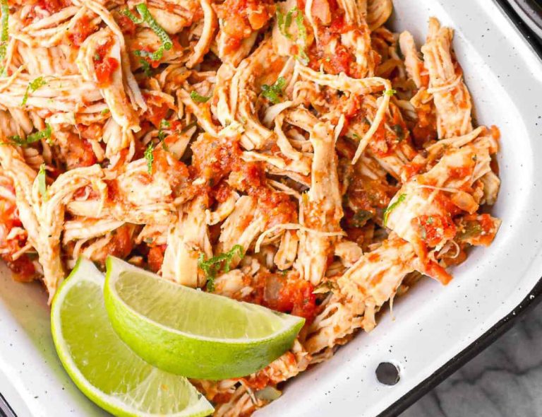 Slow Cooker Salsa Chicken